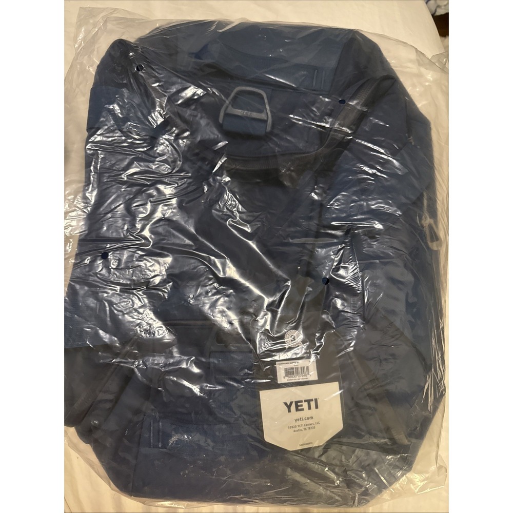 YETI Crossroads Duffel 60L Navy Travel Duffel Bag NEW Sealed Crossroads 60